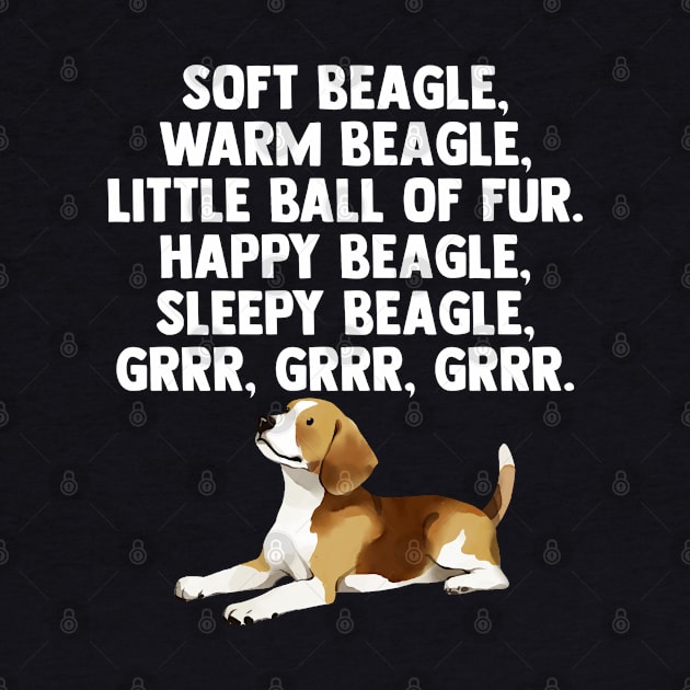 Soft Beagle Warm Beagle Little Ball Of Fur Happy Beagle by sBag-Designs